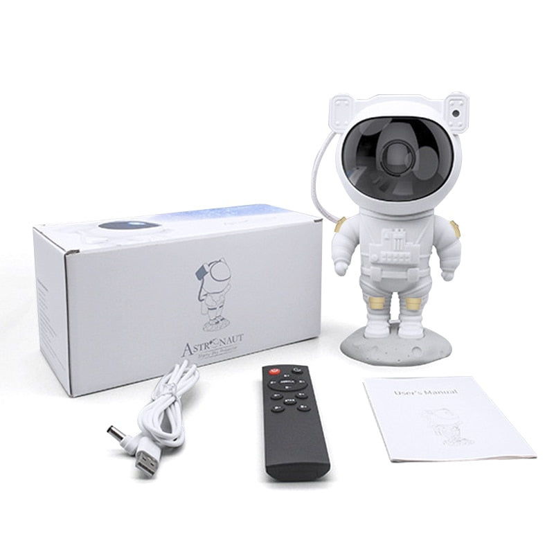 Galaxy Star Projector Starry Sky Night Light Astronaut Lamp
